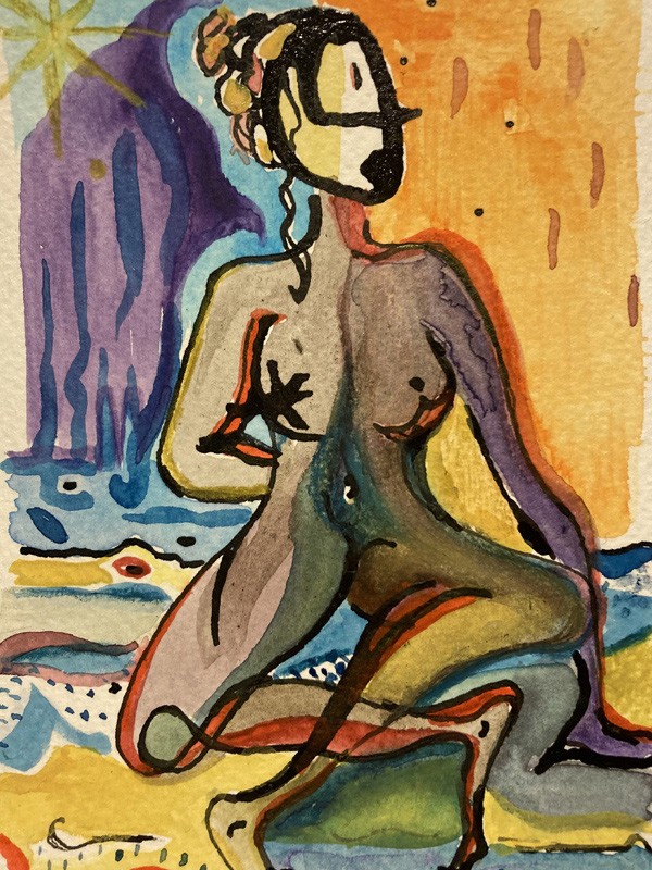 sFemme au cœur des éléments ( Vendue )